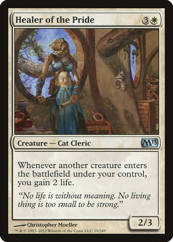 Image for Healer of the Pride (19) (Magic 2013 (M13)) - Magic: The Gathering