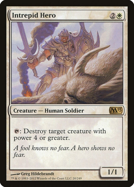 Image for Intrepid Hero (20) (Magic 2013 (M13)) - Magic: The Gathering