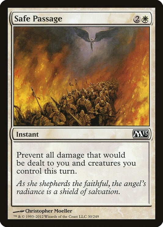 Image for Safe Passage (30) (Magic 2013 (M13)) - Magic: The Gathering