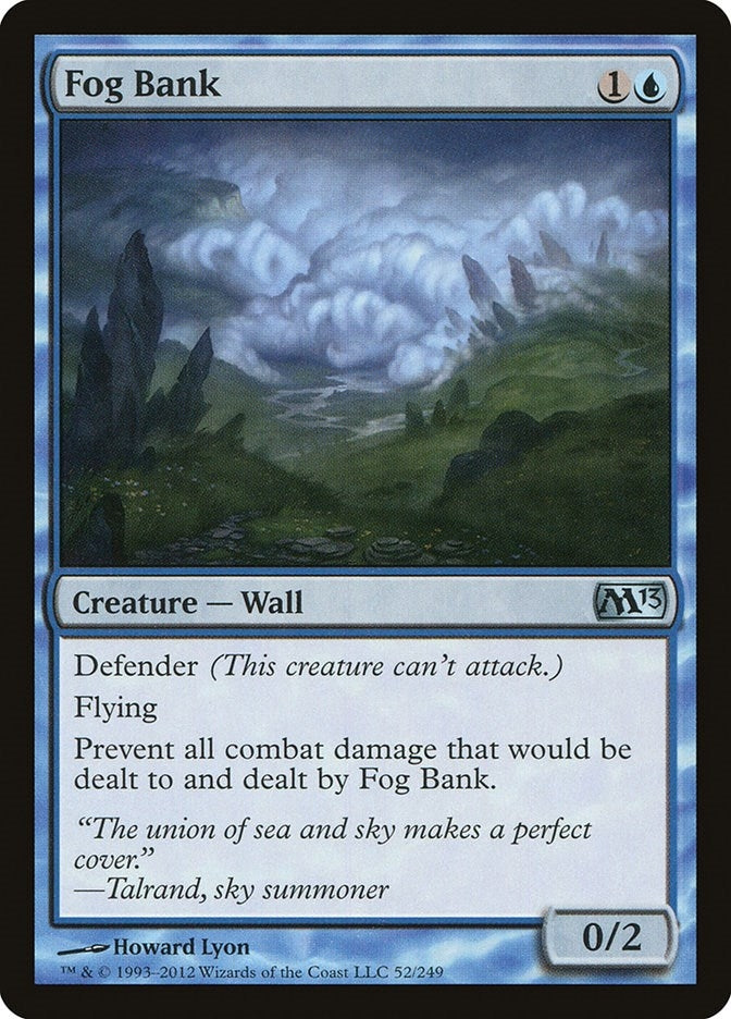 Image for Fog Bank (52) (Magic 2013 (M13)) - Magic: The Gathering