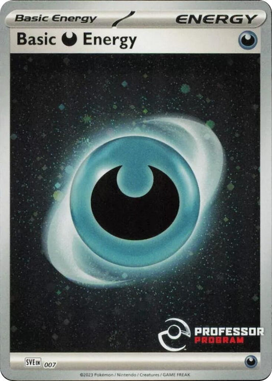 Image for Darkness Energy (2023) (007) (Professor Program Promos) - Pokemon