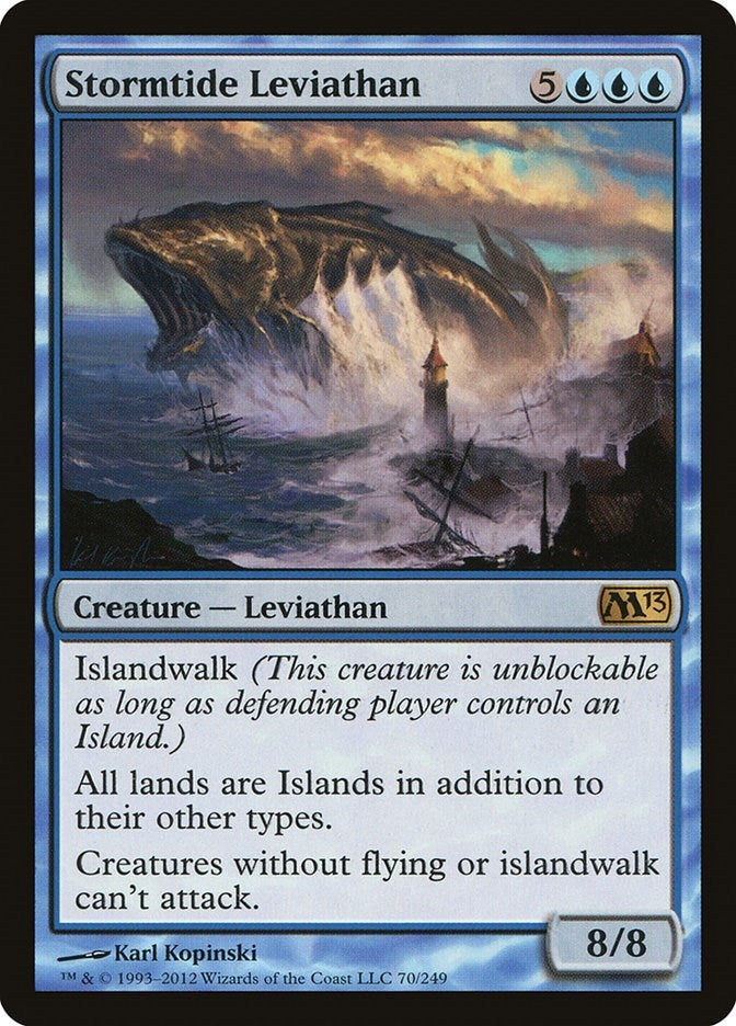 Image for Stormtide Leviathan (70) (Magic 2013 (M13)) - Magic: The Gathering