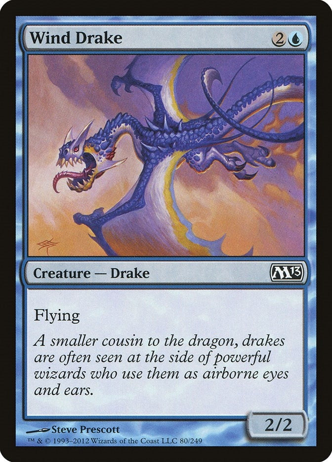 Image for Wind Drake (80) (Magic 2013 (M13)) - Magic: The Gathering