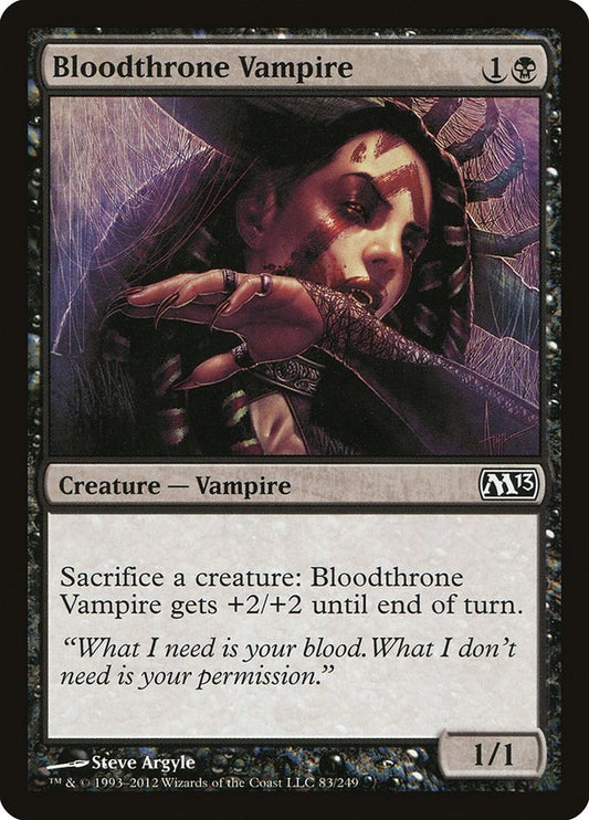Image for Bloodthrone Vampire (83) (Magic 2013 (M13)) - Magic: The Gathering