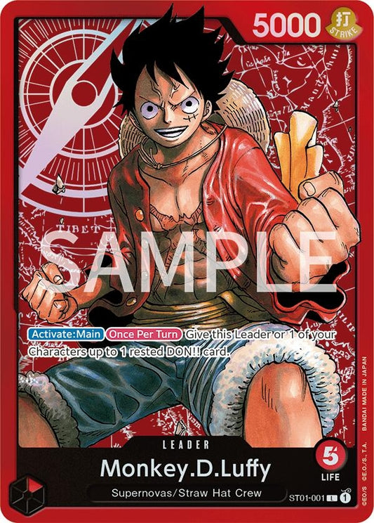 Image for Monkey.D.Luffy (ST01-001) (Revision Pack Cards) - One Piece Card Game
