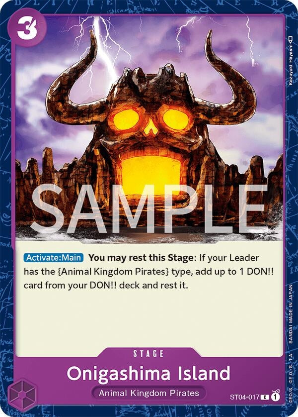 Image for Onigashima Island (ST04-017) (Revision Pack Cards) - One Piece Card Game
