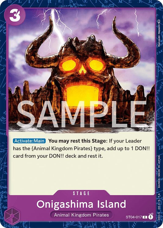 Image for Onigashima Island (ST04-017) (Revision Pack Cards) - One Piece Card Game