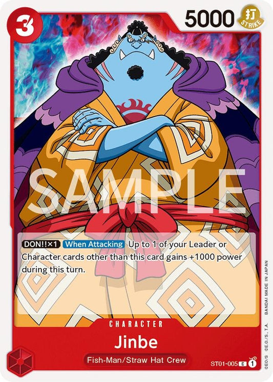 Image for Jinbe (ST01-005) (Revision Pack Cards) - One Piece Card Game