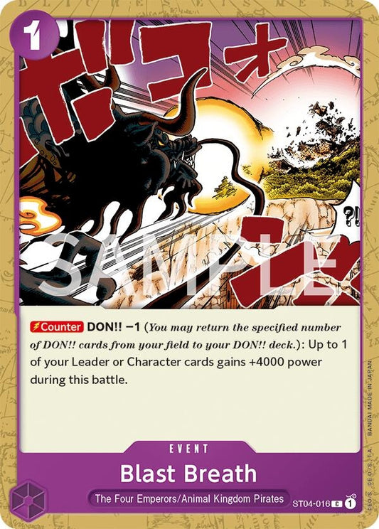 Image for Blast Breath (ST04-016) (Revision Pack Cards) - One Piece Card Game