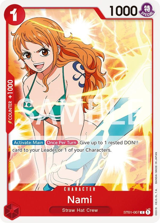 Image for Nami (ST01-007) (Revision Pack Cards) - One Piece Card Game