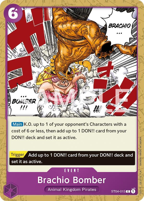Image for Brachio Bomber (ST04-015) (Revision Pack Cards) - One Piece Card Game