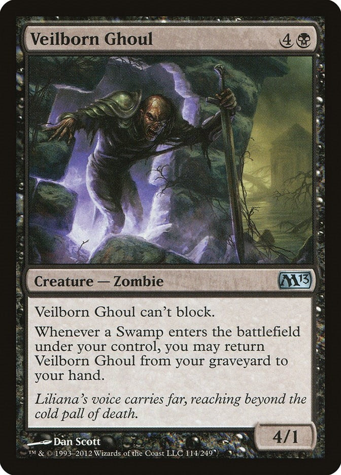 Image for Veilborn Ghoul (114) (Magic 2013 (M13)) - Magic: The Gathering