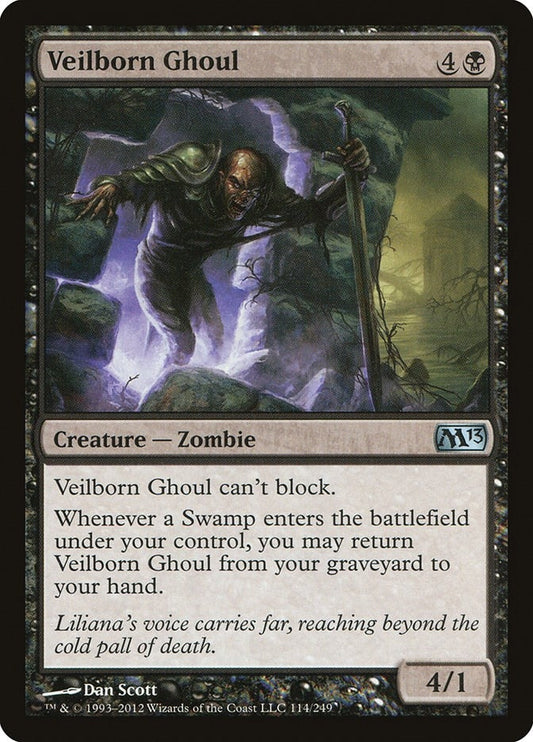 Image for Veilborn Ghoul (114) (Magic 2013 (M13)) - Magic: The Gathering