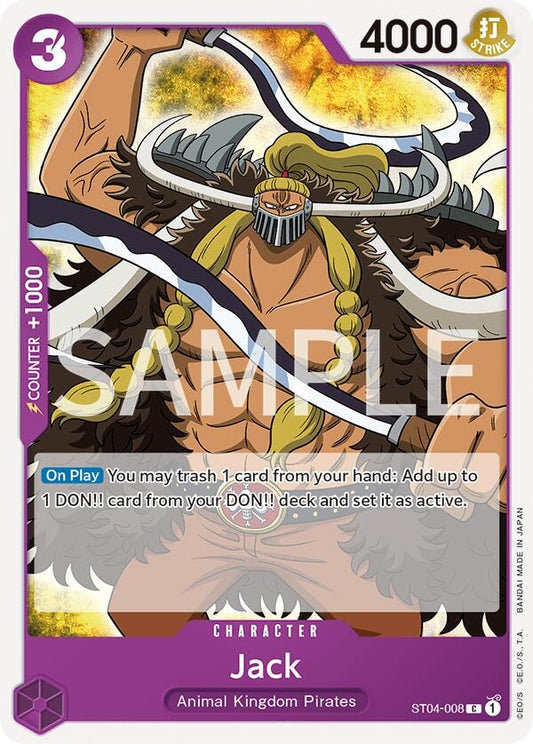 Image for Jack (ST04-008) (Revision Pack Cards) - One Piece Card Game