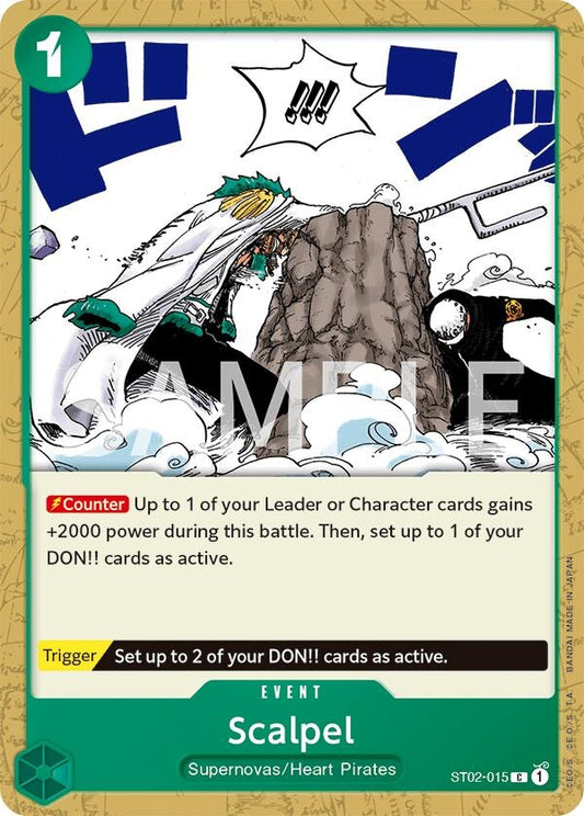 Image for Scalpel (ST02-015) (Revision Pack Cards) - One Piece Card Game