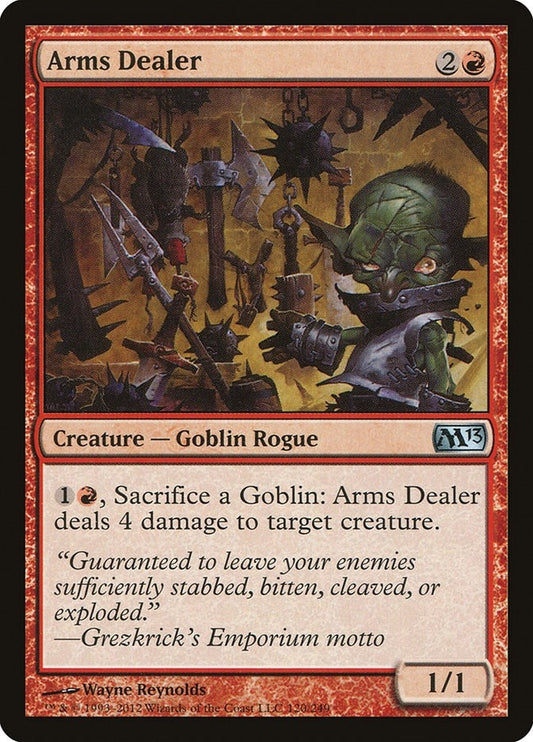 Image for Arms Dealer (120) (Magic 2013 (M13)) - Magic: The Gathering