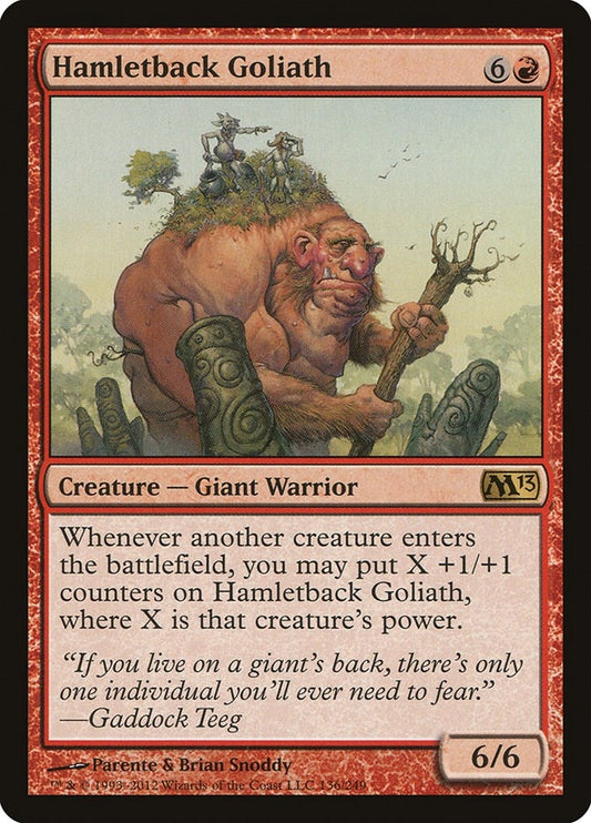 Image for Hamletback Goliath (136) (Magic 2013 (M13)) - Magic: The Gathering