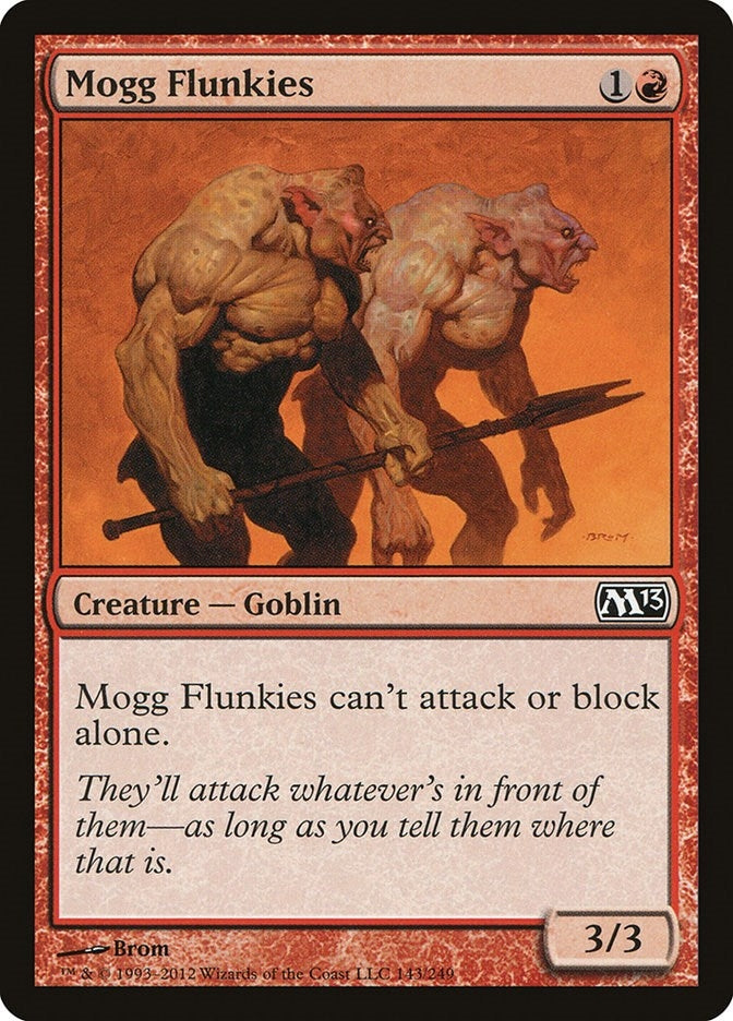 Image for Mogg Flunkies (143) (Magic 2013 (M13)) - Magic: The Gathering