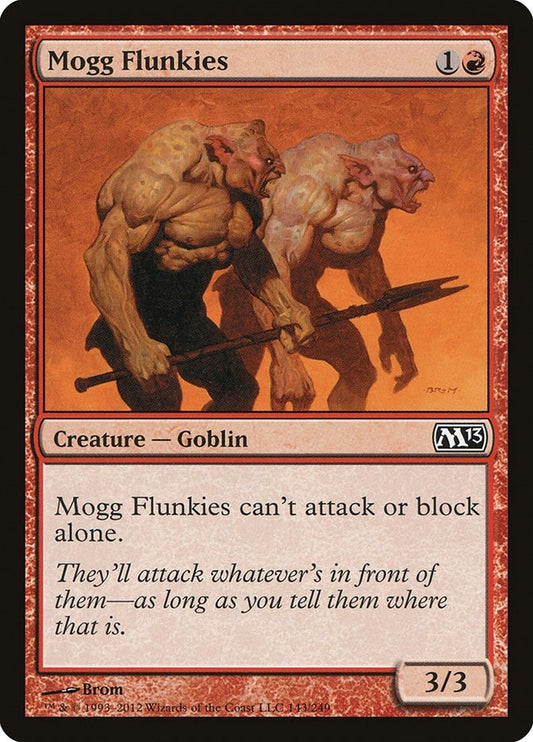 Image for Mogg Flunkies (143) (Magic 2013 (M13)) - Magic: The Gathering