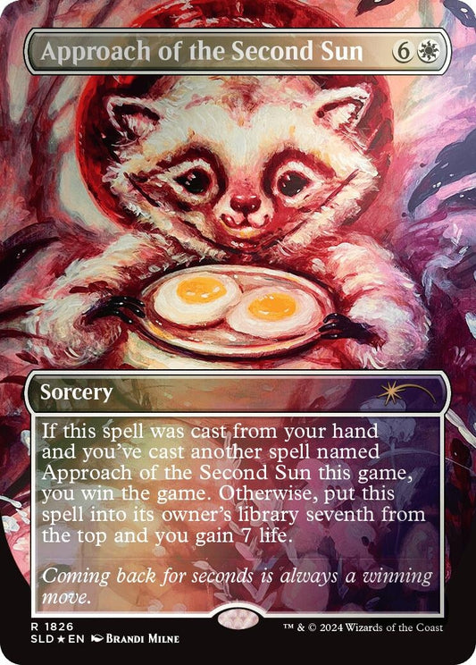 Image for Approach of the Second Sun (Rainbow Foil) (1826) (Secret Lair Drop Series) - Magic: The Gathering