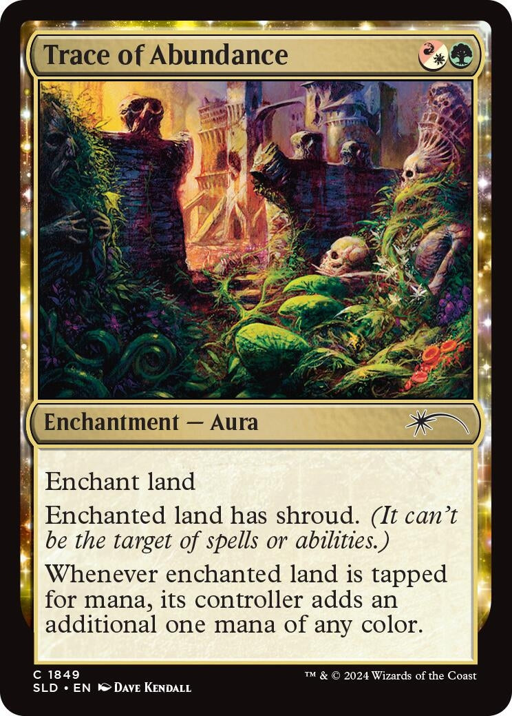 Image for Trace of Abundance (1849) (Secret Lair Drop Series) - Magic: The Gathering