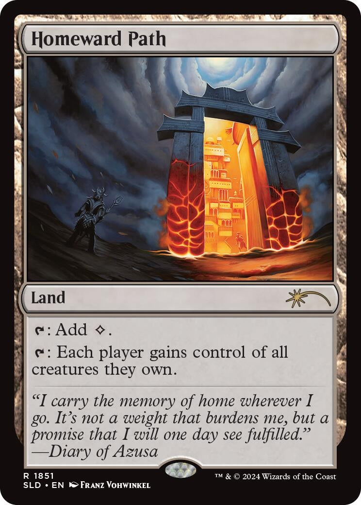 Image for Homeward Path (1851) (1851) (Secret Lair Drop Series) - Magic: The Gathering