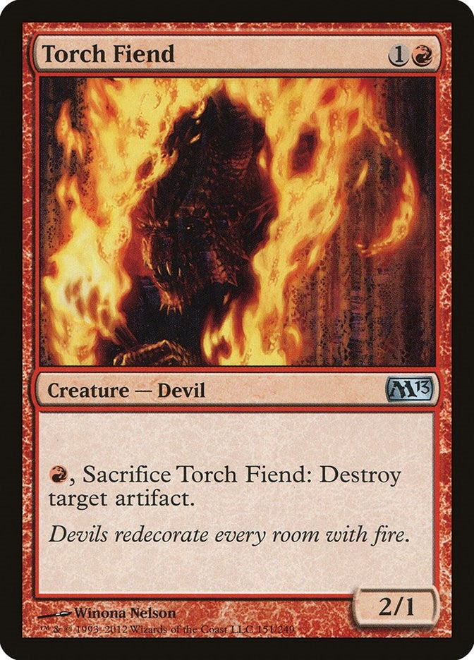 Image for Torch Fiend (151) (Magic 2013 (M13)) - Magic: The Gathering