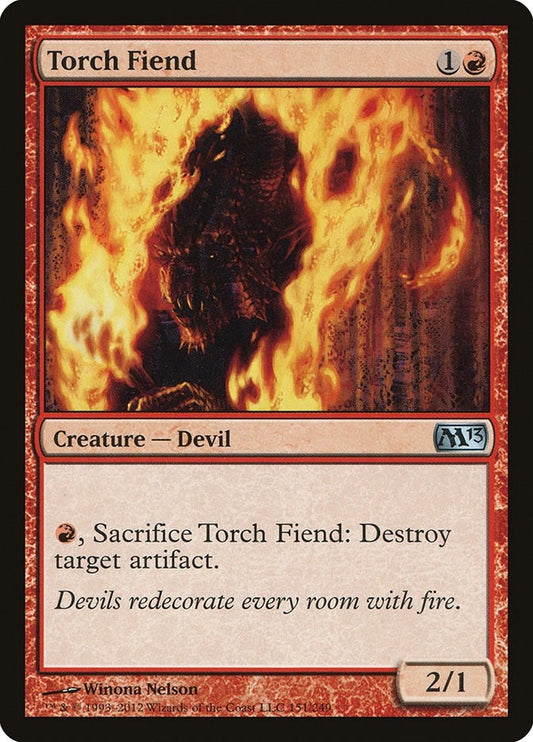 Image for Torch Fiend (151) (Magic 2013 (M13)) - Magic: The Gathering