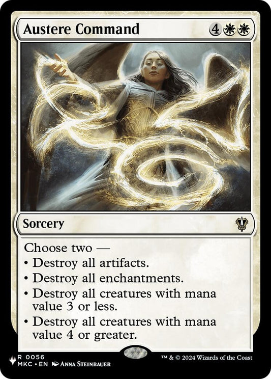 Image for Austere Command (MKC) (0056) (The List Reprints) - Magic: The Gathering