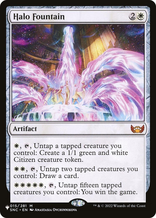 Image for Halo Fountain (015/281) (The List Reprints) - Magic: The Gathering