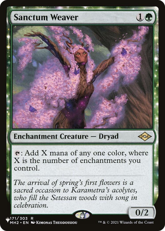 Image for Sanctum Weaver (171/303) (The List Reprints) - Magic: The Gathering
