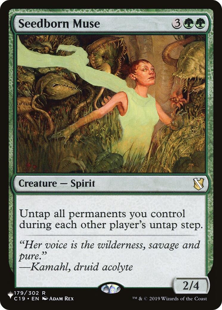 Image for Seedborn Muse (179/302) (The List Reprints) - Magic: The Gathering