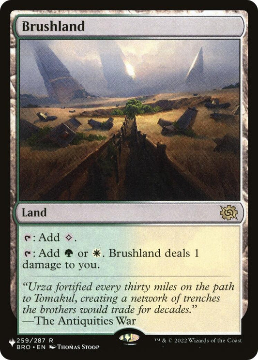 Image for Brushland (BRO) (259/012) (The List Reprints) - Magic: The Gathering