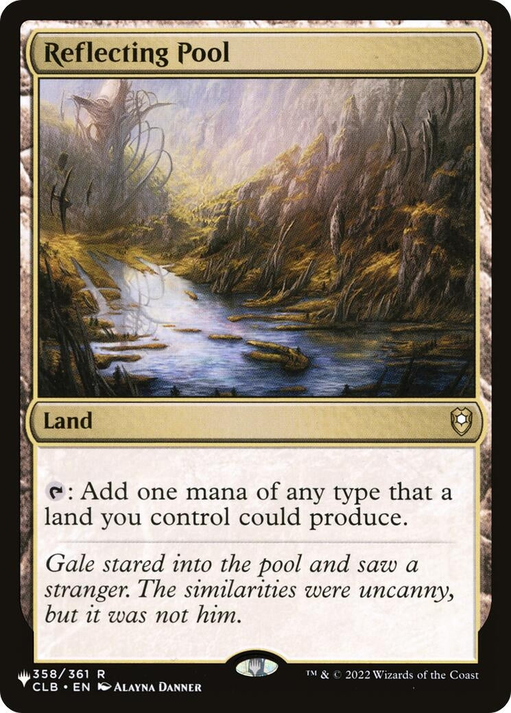 Image for Reflecting Pool (358/361) (The List Reprints) - Magic: The Gathering