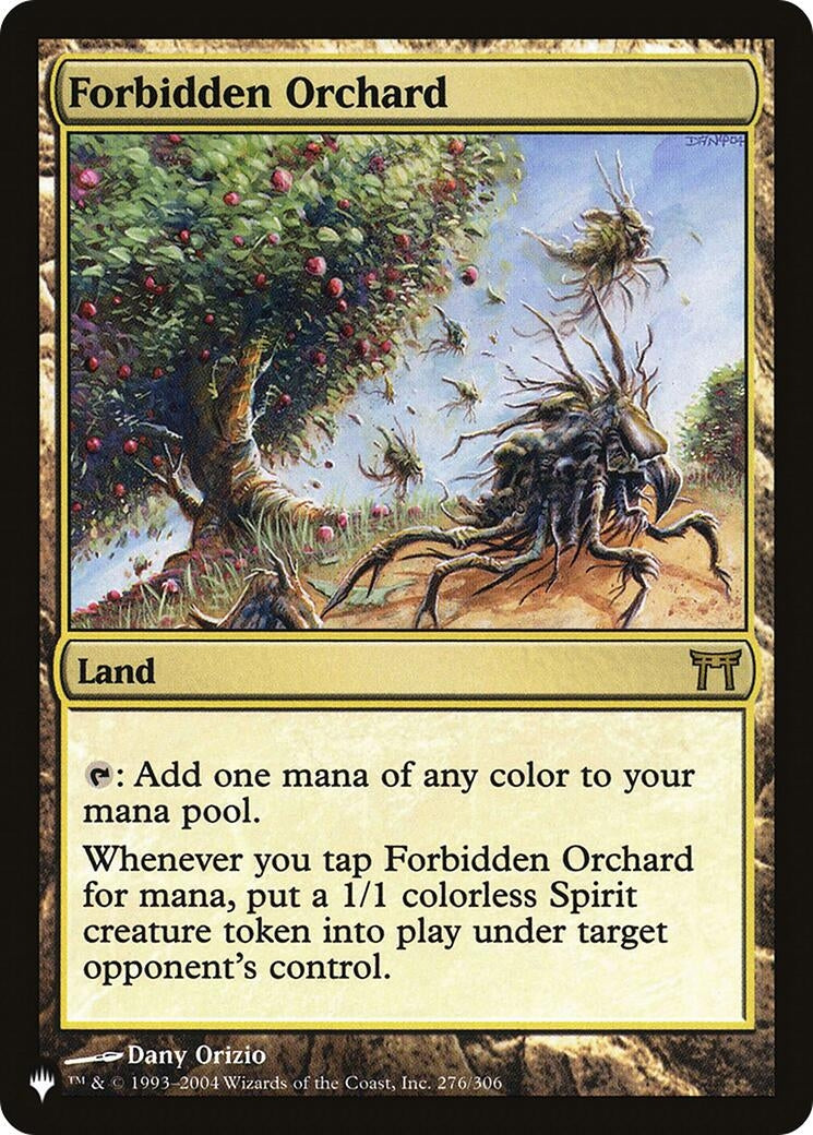 Image for Forbidden Orchard (276/306) (The List Reprints) - Magic: The Gathering