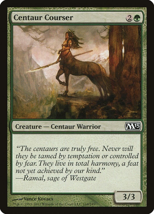 Image for Centaur Courser (164) (Magic 2013 (M13)) - Magic: The Gathering