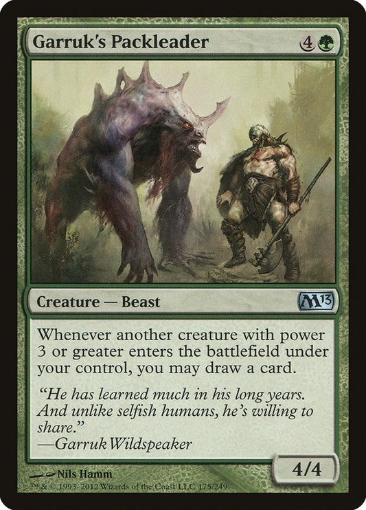 Image for Garruk's Packleader (175) (Magic 2013 (M13)) - Magic: The Gathering