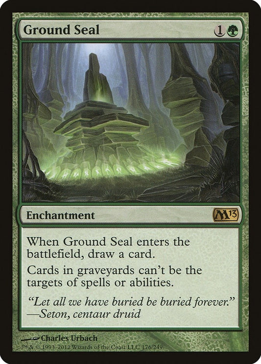 Image for Ground Seal (176) (Magic 2013 (M13)) - Magic: The Gathering