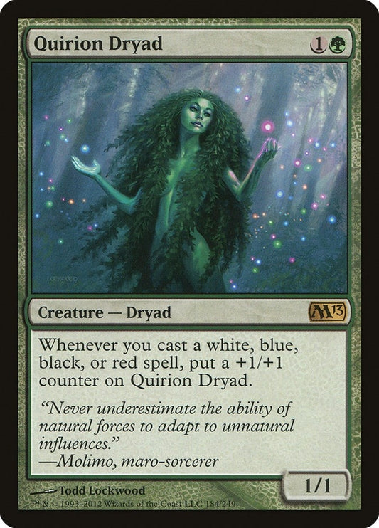 Image for Quirion Dryad (184) (Magic 2013 (M13)) - Magic: The Gathering