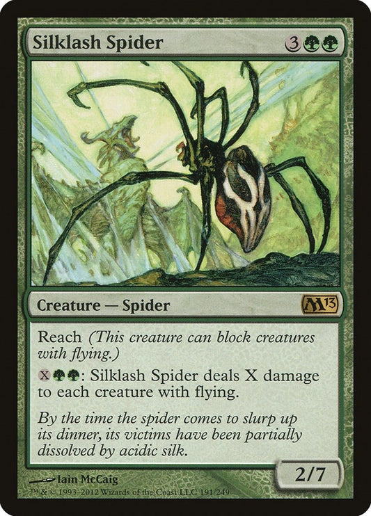 Image for Silklash Spider (191) (Magic 2013 (M13)) - Magic: The Gathering