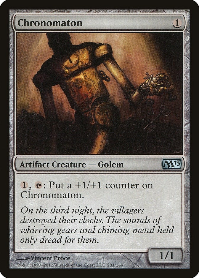 Image for Chronomaton (201) (Magic 2013 (M13)) - Magic: The Gathering