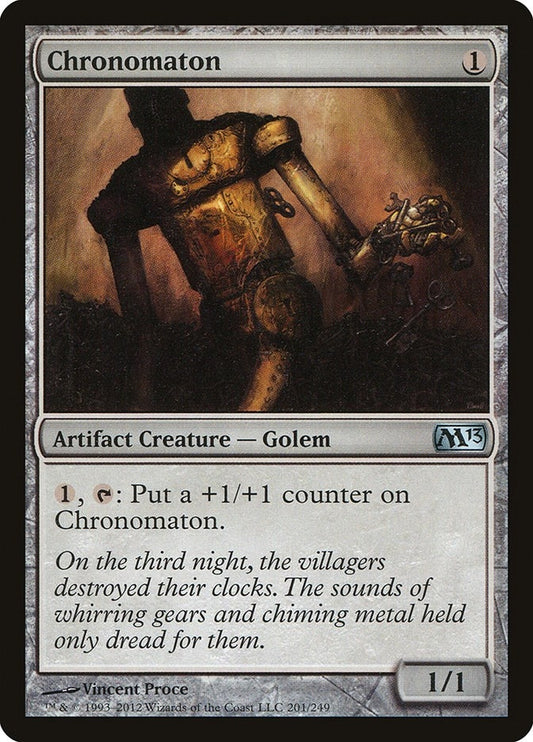 Image for Chronomaton (201) (Magic 2013 (M13)) - Magic: The Gathering