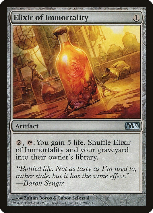 Image for Elixir of Immortality (204) (Magic 2013 (M13)) - Magic: The Gathering