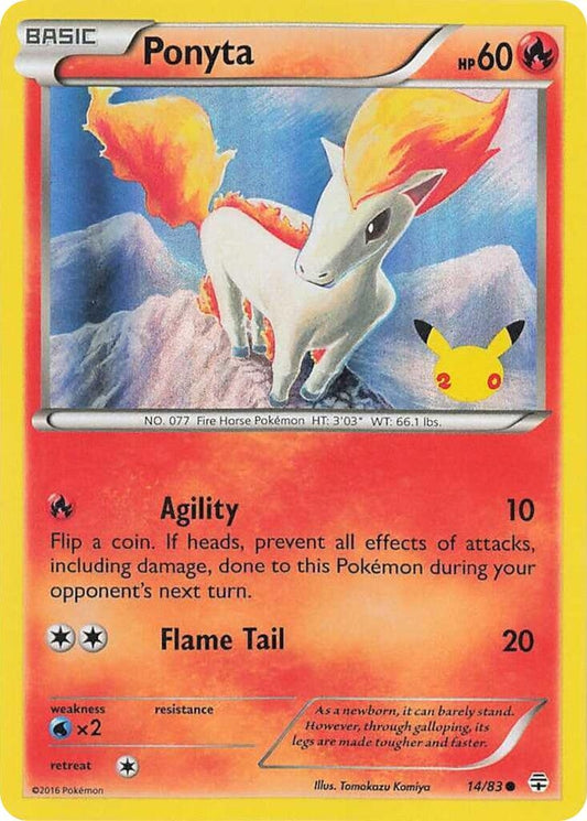 Image for Ponyta (014/083) (Celebrations) - Pokemon