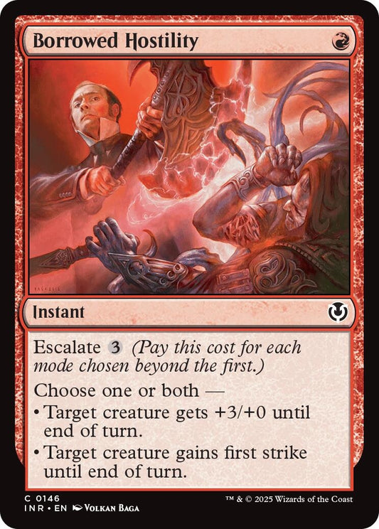 Image for Borrowed Hostility (146) (Innistrad Remastered) - Magic: The Gathering