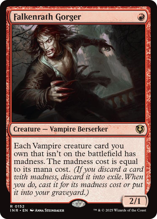 Image for Falkenrath Gorger (152) (Innistrad Remastered) - Magic: The Gathering