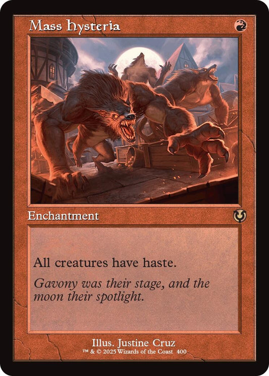 Image for Mass Hysteria (Retro Frame) (400) (Innistrad Remastered) - Magic: The Gathering