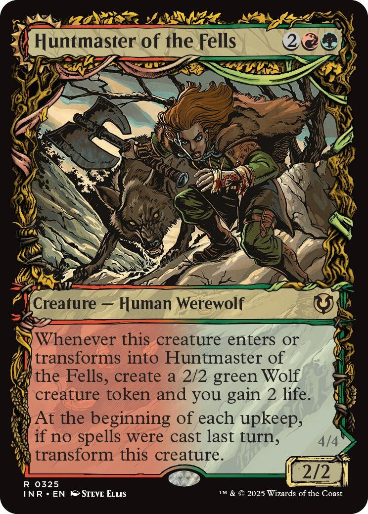 Image for Huntmaster of the Fells (Showcase) (325) (Innistrad Remastered) - Magic: The Gathering