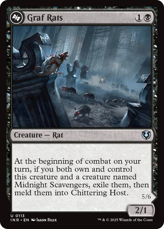 Image for Graf Rats (113) (Innistrad Remastered) - Magic: The Gathering