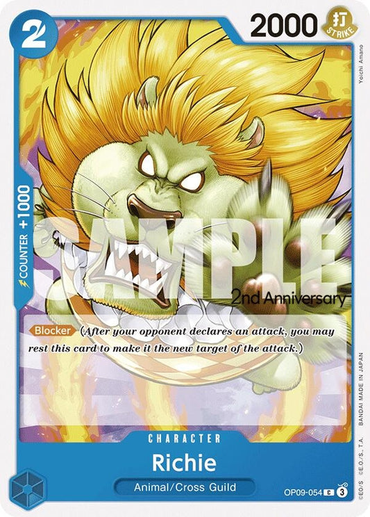 Image for Richie (OP09-054) (Emperors in the New World: 2nd Anniversary Tournament Cards) - One Piece Card Game